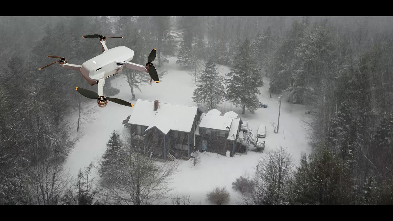 DJI Mini 2 Snow Test