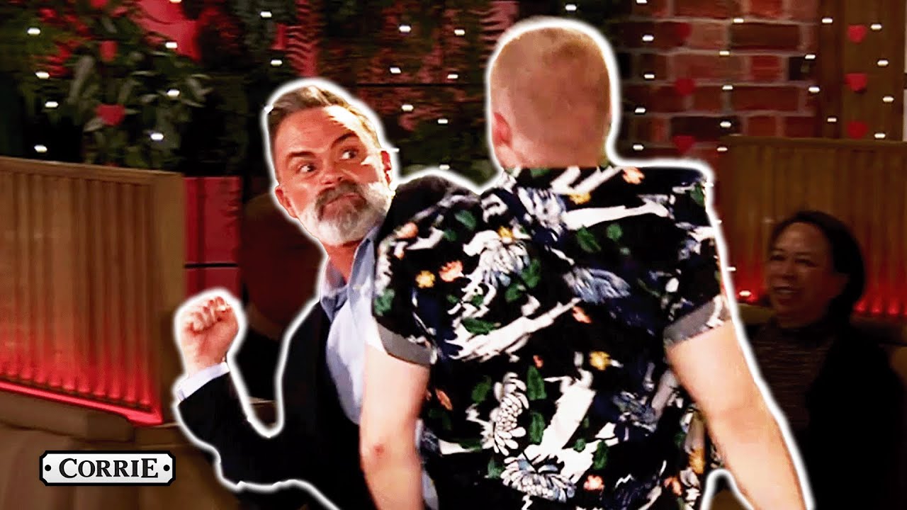 Billy Sees Red And Punches Out | Coronation Street