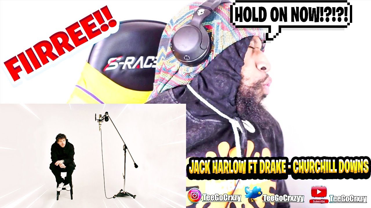 DRAKE WAS SPAZZING!! Jack Harlow - Churchill Downs feat. Drake [Official Audio] (REACTION)