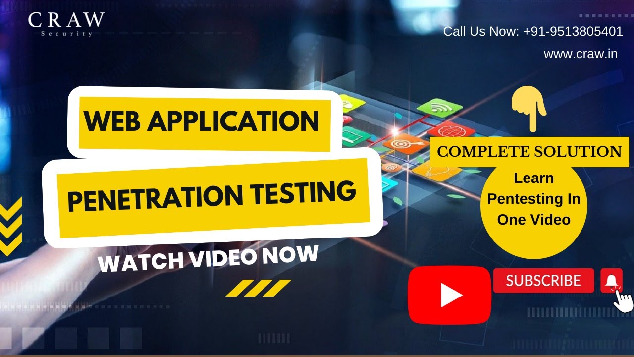 Beginners Guide To Web Application Penetration Testing |  Cyber Security #webapplication #pentesting