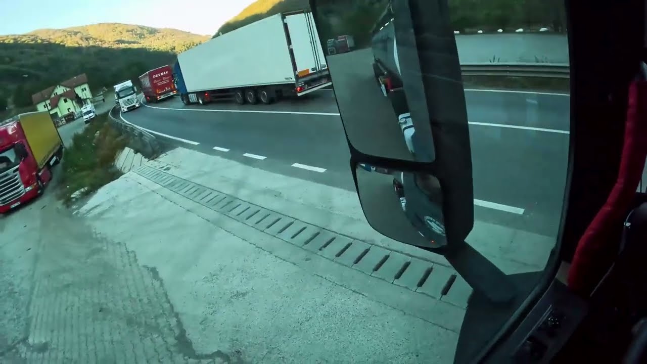 Control ISCTR în România la Arad, am tras-o la gard..., prudență cu camionul pe Valea Oltului #4k