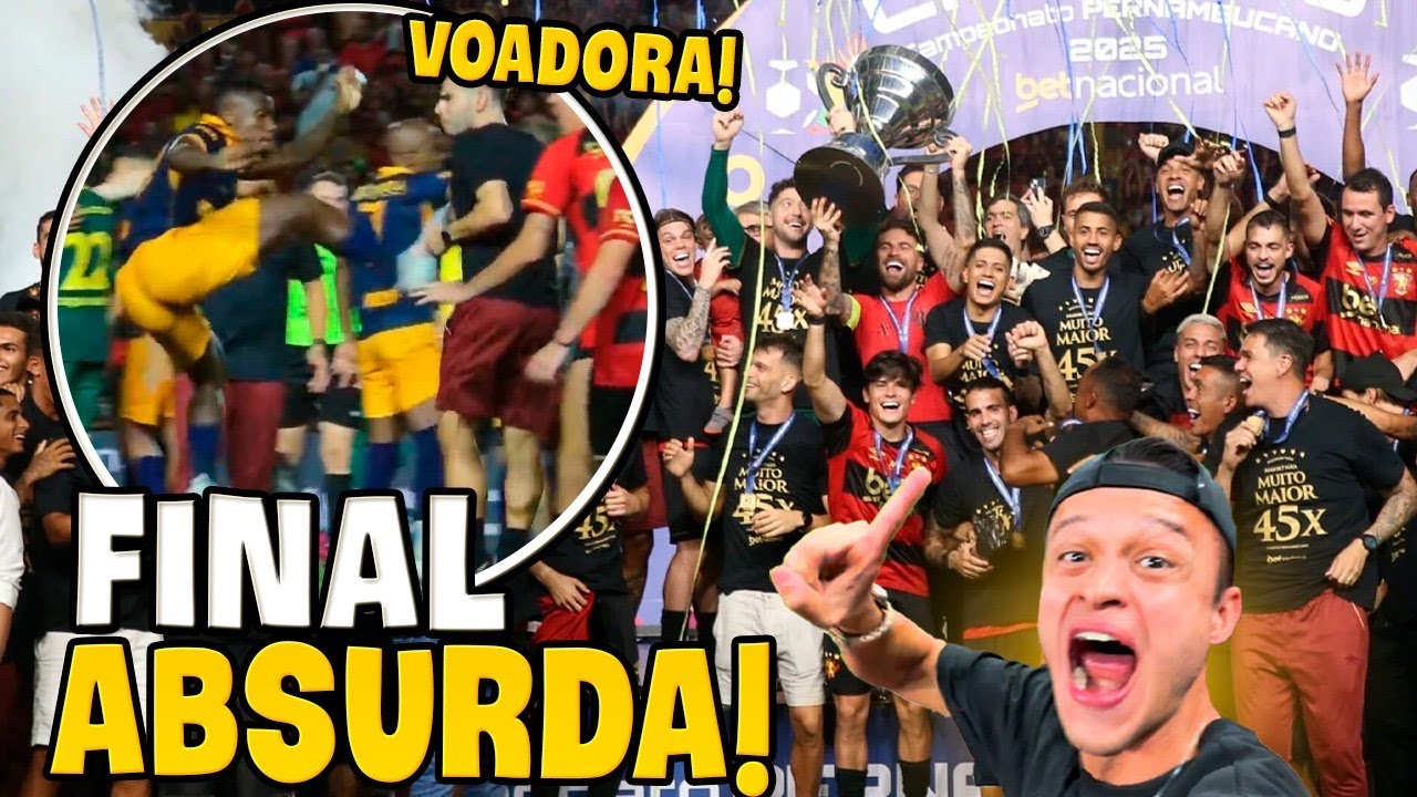 SPORT CAMPEÃO PERNAMBUCANO NOS PÊNALTIS E CONFUSÃO GENERALIZADA NO FINAL! Sport x Retro
