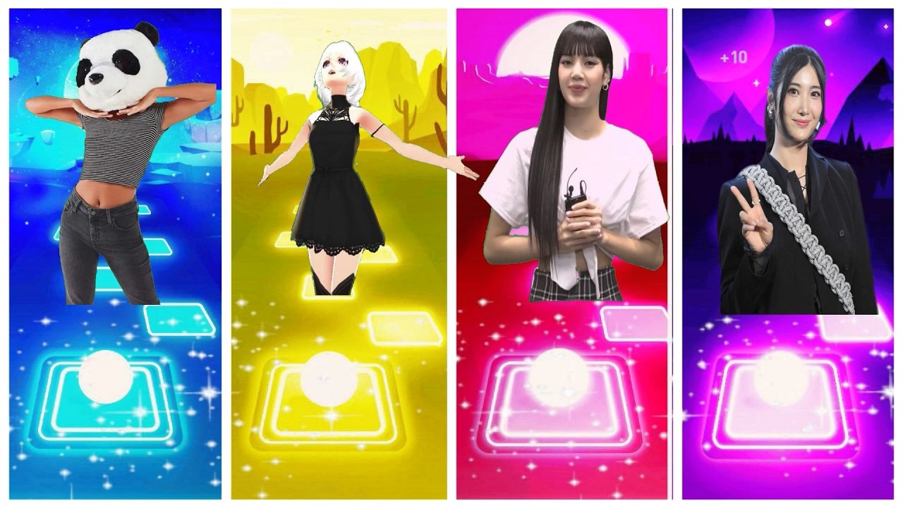 KPop Demon Hunters vs 2 Phuthon vs Lisa Money Dance Blackpink Songs vs Toca Toca  #3