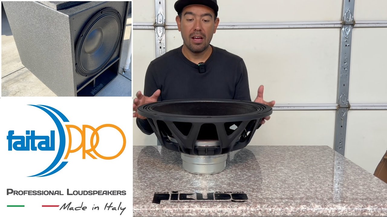La bocina perfecta para bajos! 2000w AES