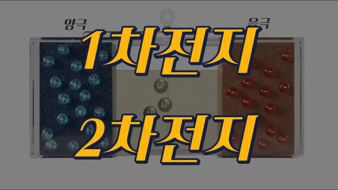 배터리🔋? 1&bull;2&bull;3차 전지에 대해서!