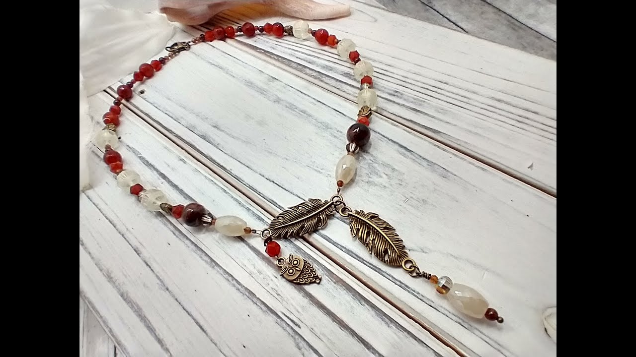 Semi Choker Style Necklace Made With Bargain Bead Box October 2022 Products