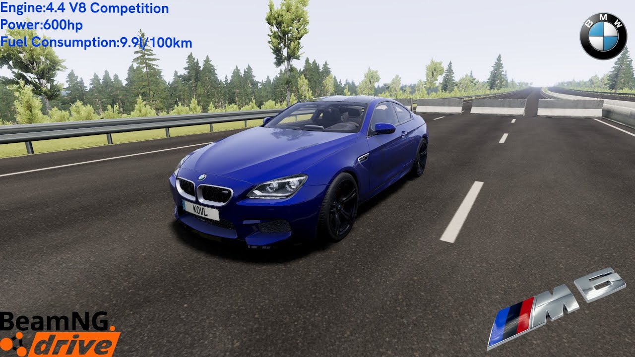BeamNG Drive - BMW M6 F13