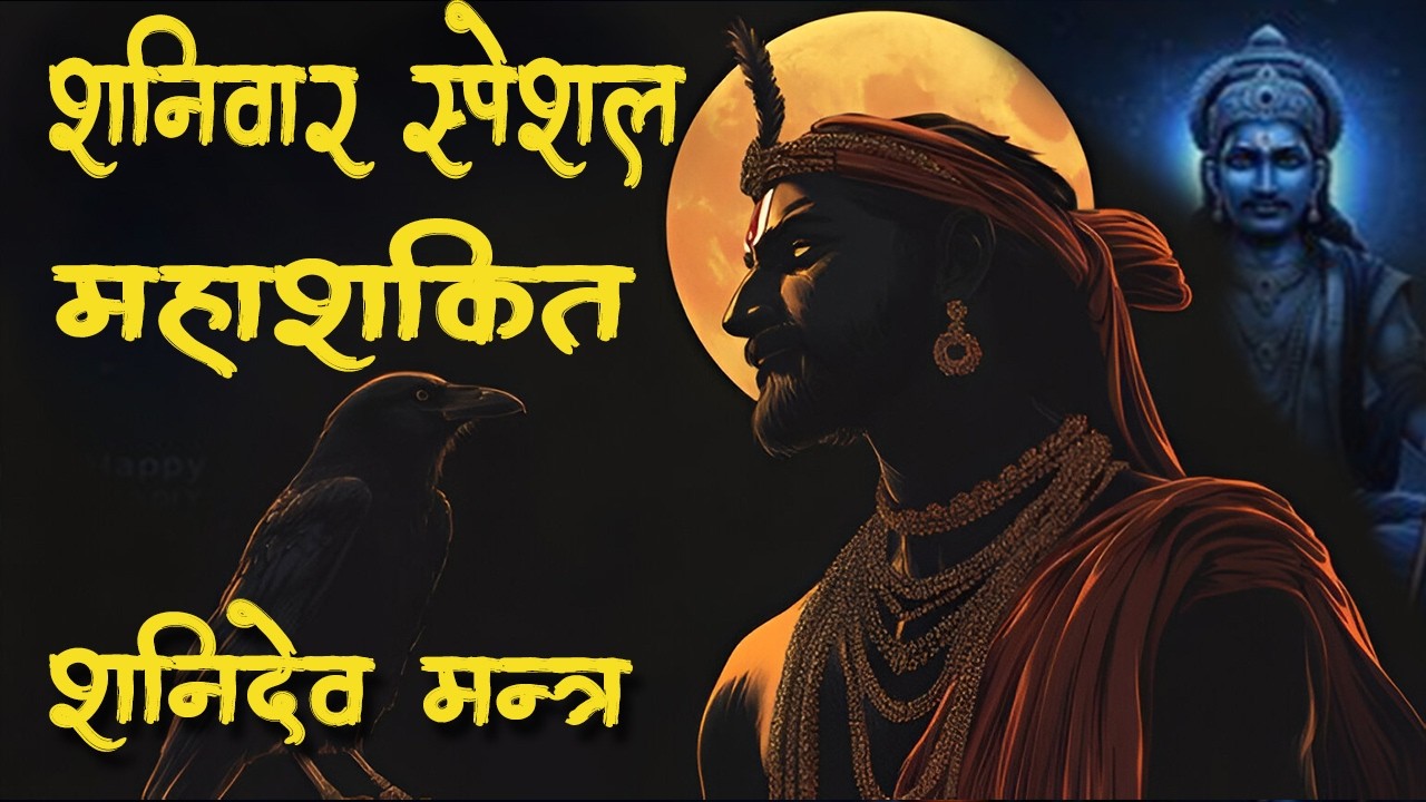 शनिदेव मंत्र | ॐ नीलांजन समाभासं |Om Neelanjana Samabhasam |Mantra for Protection | Saturday Special