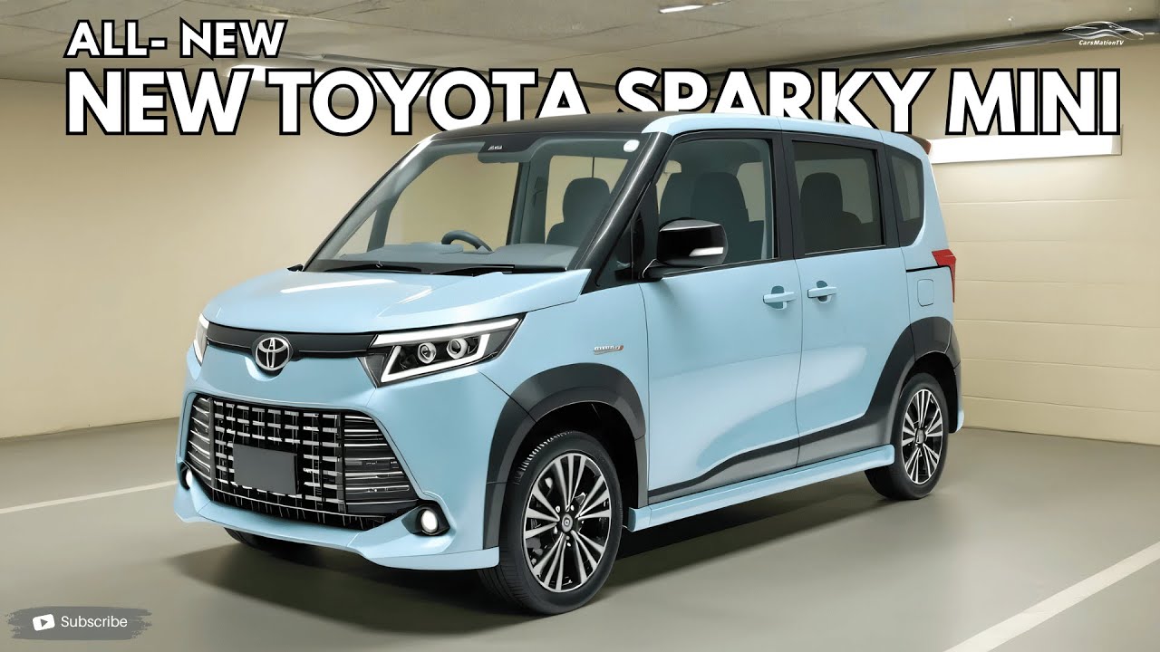 新型トヨタ・スパーキーミニ発表 - 理にかなったマイクロカー