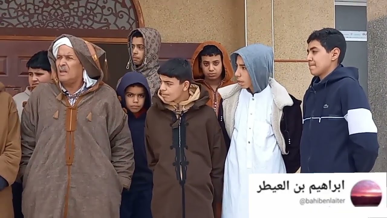 قمنا بزياره الى منطقه الخرزه للزاويه العثمانيه مع الحاج بن يحيى لتفقد طلب القران ومطالبهم