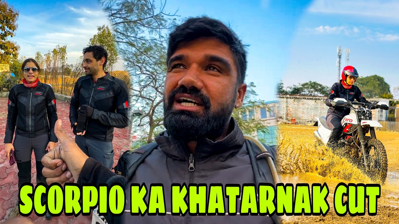 HUSBAND WIFE KI HUI TRACK P RACE 😍 CYBERCITY ME GOPRO ALLOWED NAHI TO  BATTERY NIKALNI PADI 🤨