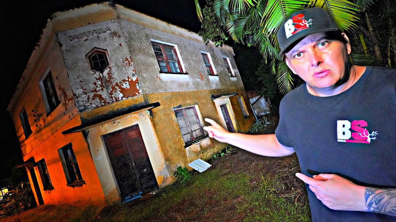 FUI SOZINHO NO CASARÃO ASSOMBRADO DE 1961 E GRAVEI COISAS TERRÍVEIS!