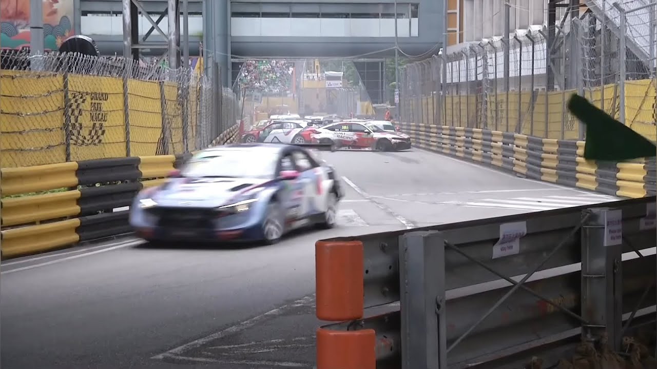 2024 TCR World Tour - Macau | Race 1 - Start Chaos