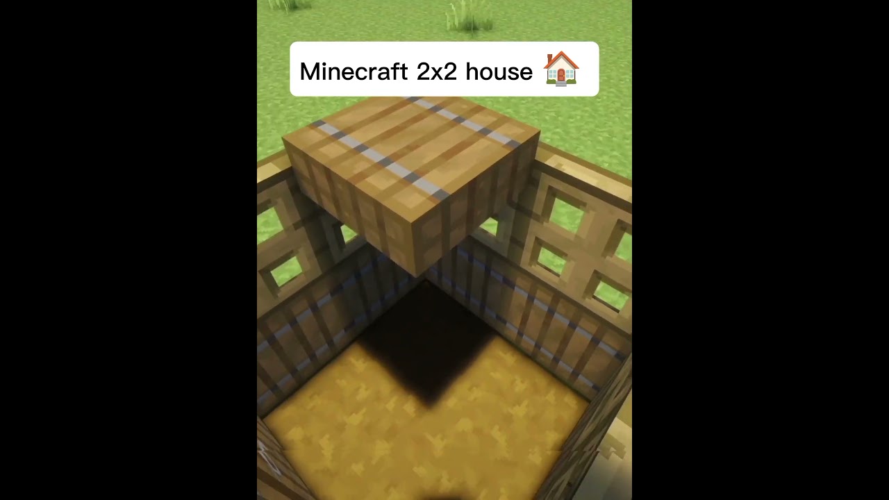 Minecraft 2x2 house 🏠 