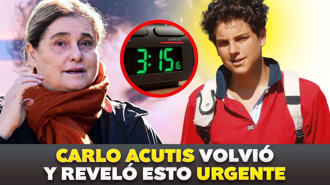 La madre de Carlo Acutis tuvo una visión a las 3:15 - El mensaje URGENTE que trajo