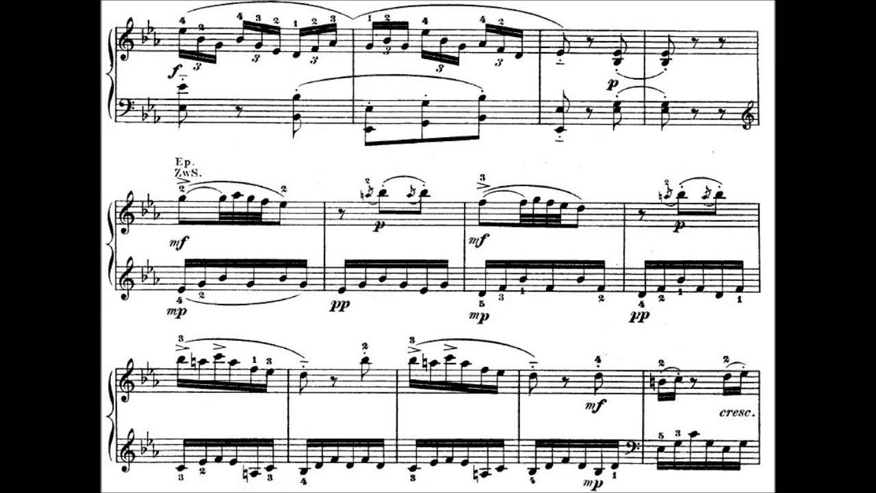 Mozart - Piano Sonata No. 3 in B-flat major, K. 281, Complete with Sheet Music