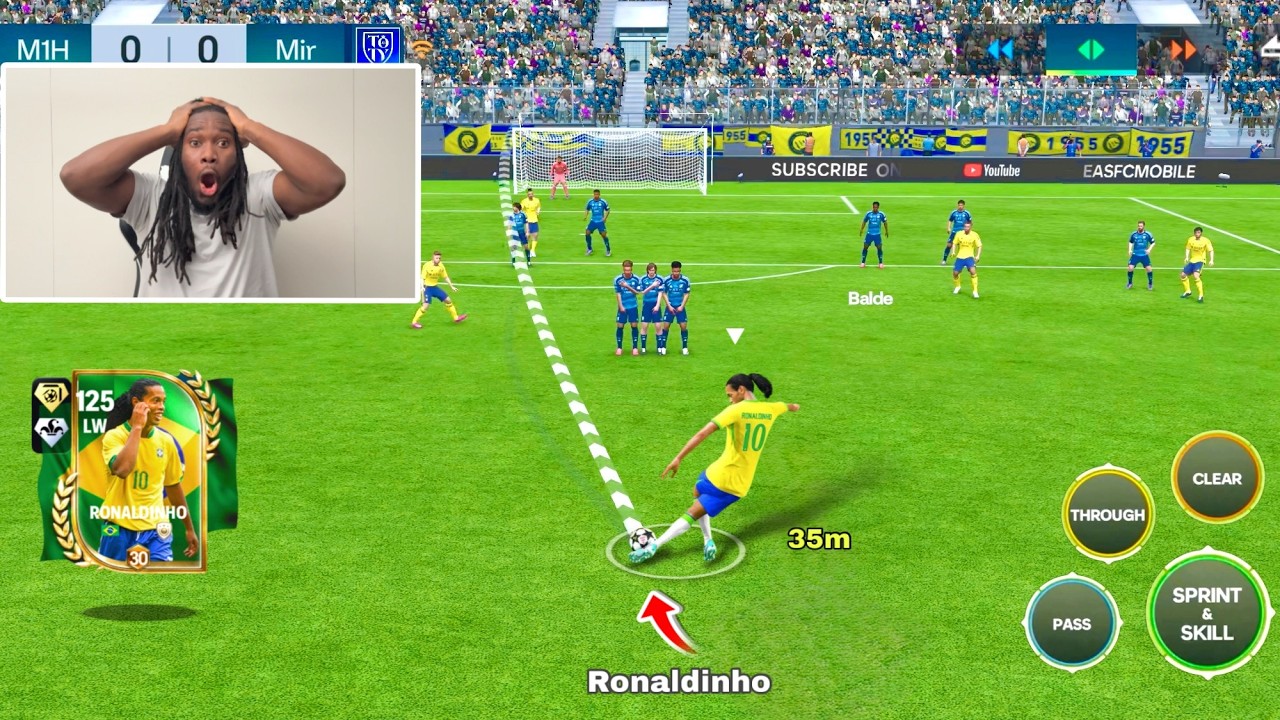 125 Ronaldinho is SUPER BROKEN🤯UNREAL Dribbling | FC 26 MOBILE