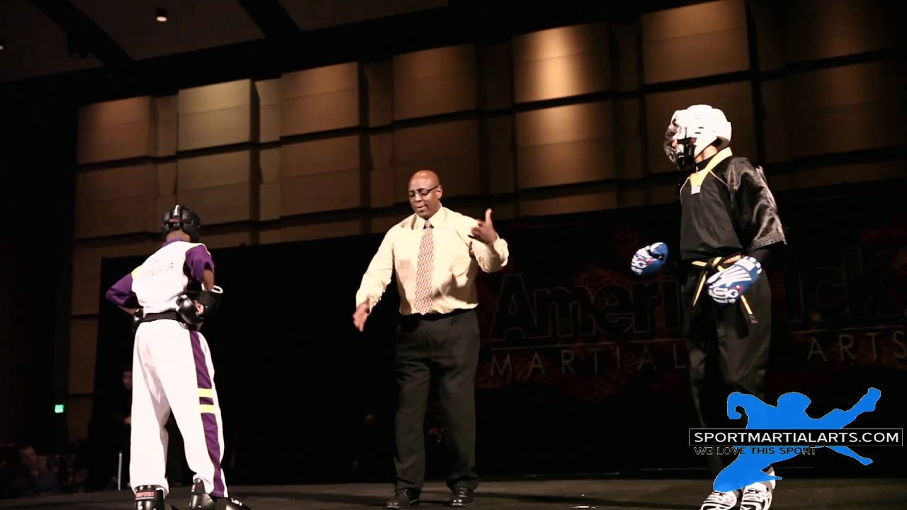 Bailey Murphy v Odie Castillo - Jr Team Sparring - Amerikick Internationals 2014