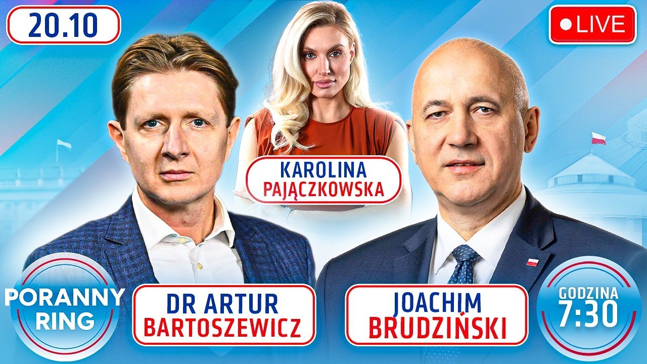 🔴 PORANNY RING 7:30 - DR ARTUR BARTOSZEWICZ, JOACHIM BRUDZIŃSKI
