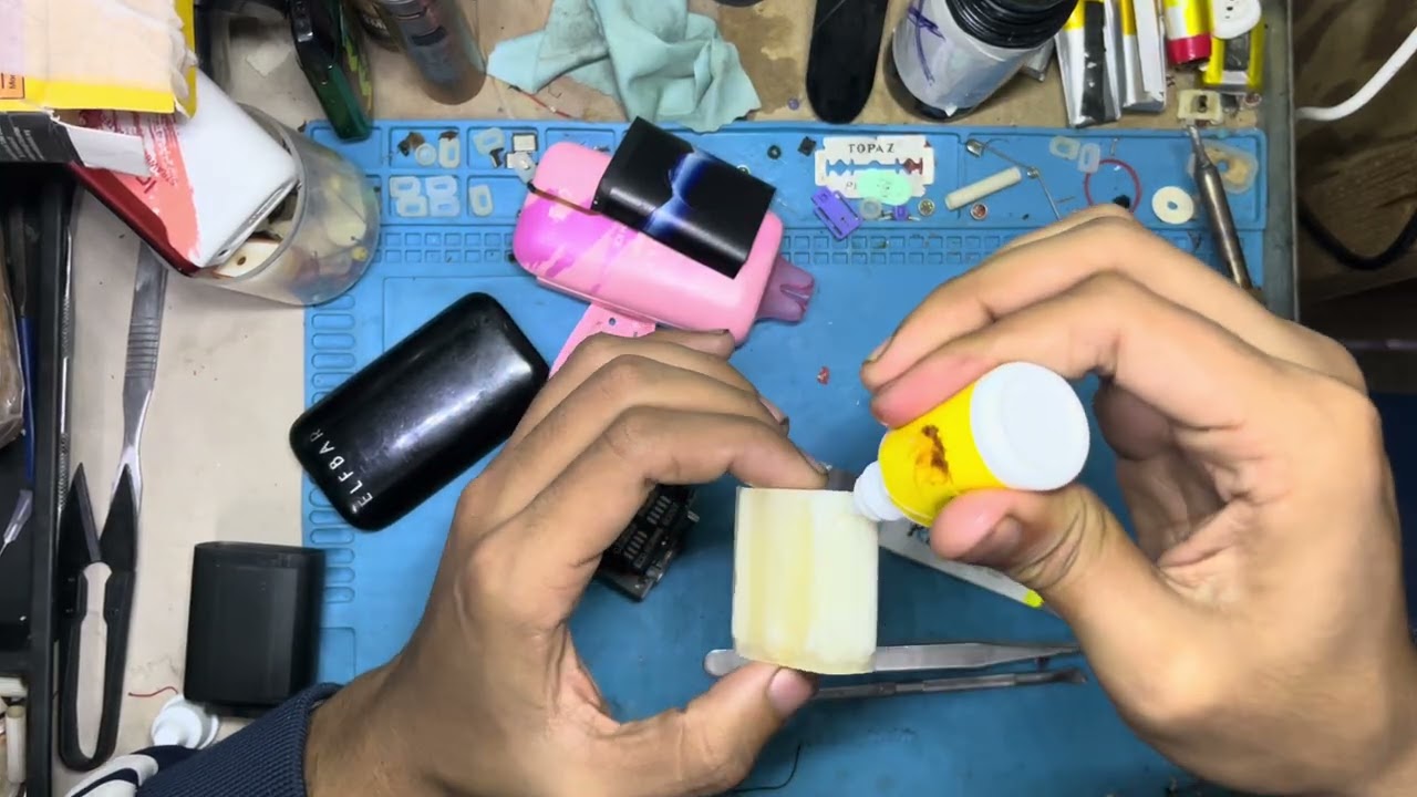 How to refill and reset puff ELFBAR MOON NIGHT vape