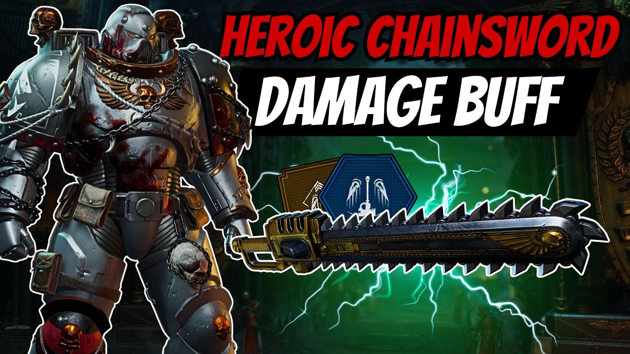 HEROIC Chainsword Got BUFFED and Lets You BEAT THE S**T out of Tyranid Hordes! - Space Marine 2