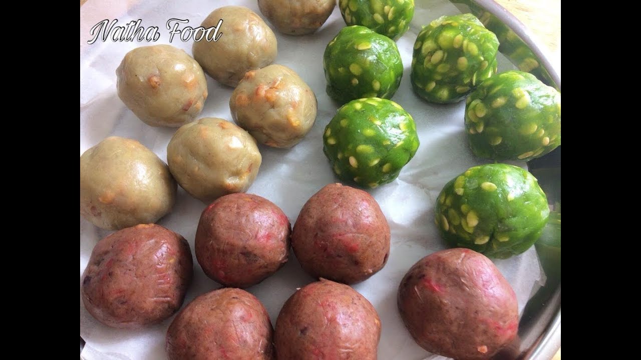 Nhân đậu đỏ táo hồng, cách sên nhân bánh trung thu ngon, không tươm dầu || Natha Food