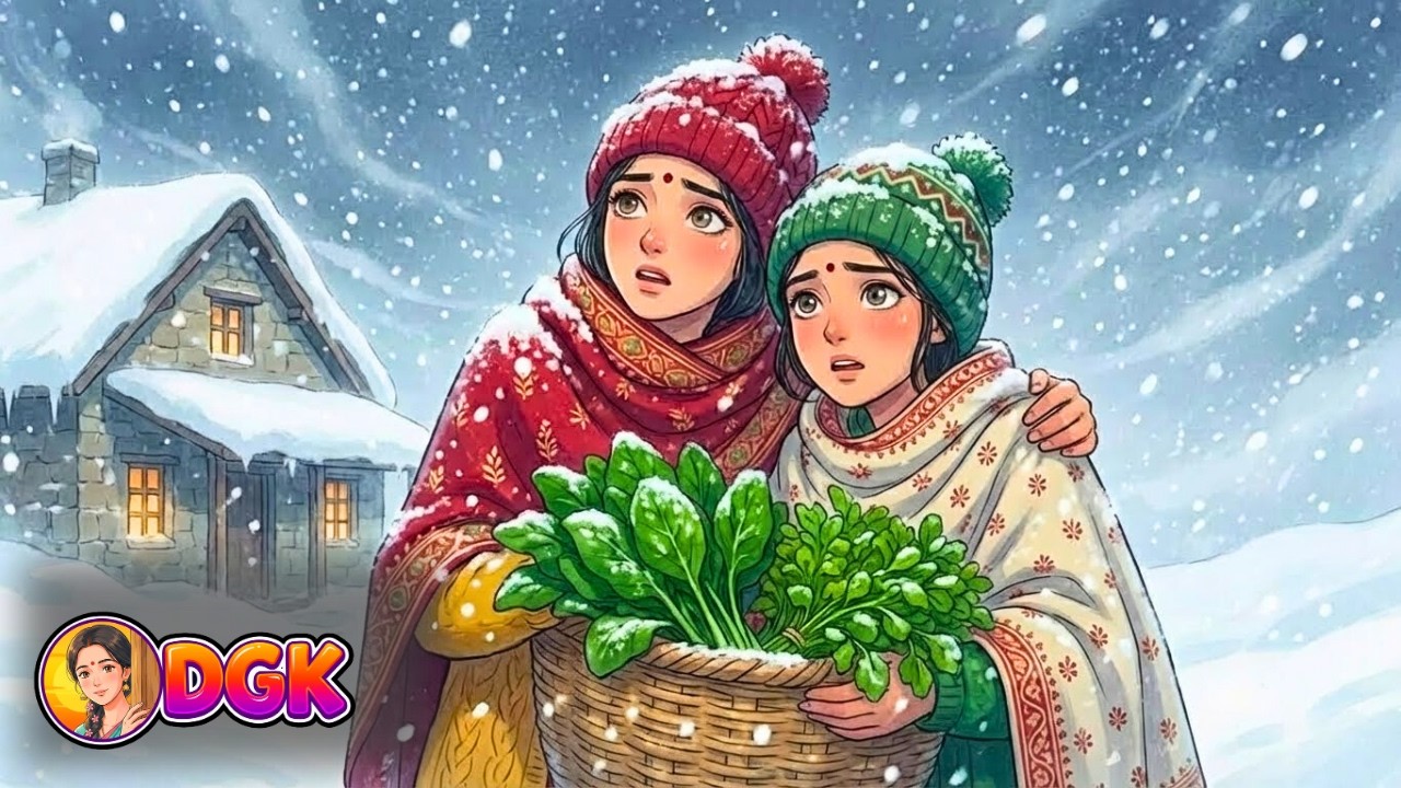 Surviving the Coldest Winter: Traditional Indian Village Cooking Routine Ghibli ASMR🥘