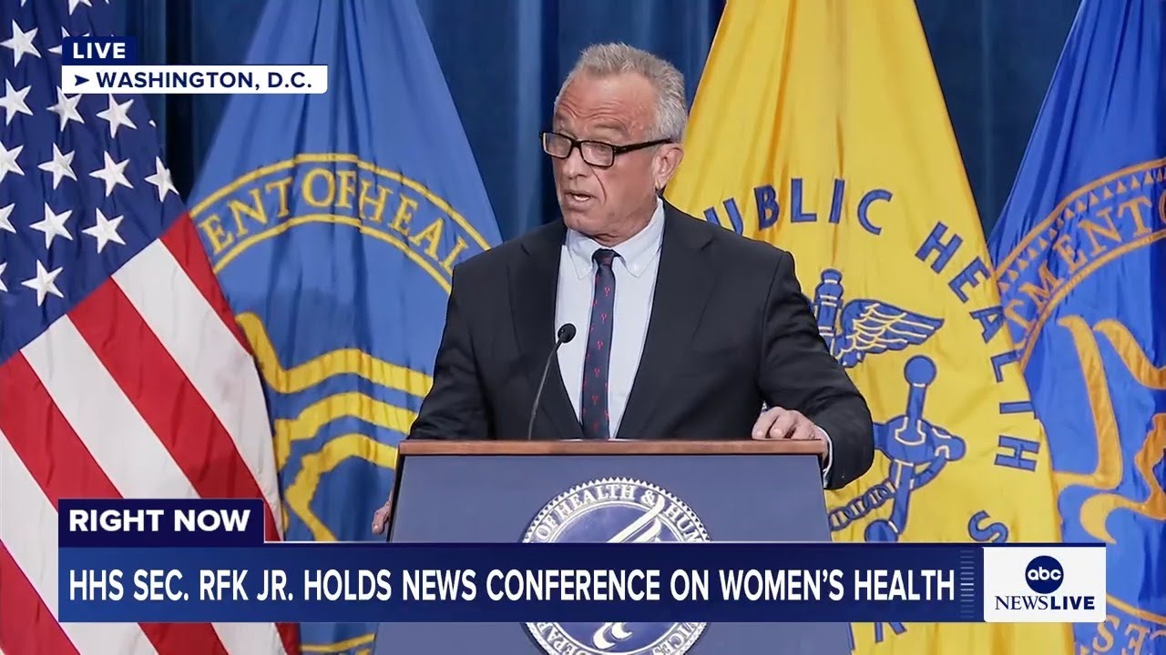 HHS Sec. RFK Jr. holds news conference on women&rsquo;s health: LIVE