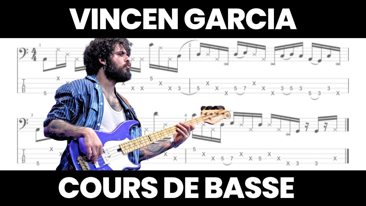 Saurez-vous jouer ce GROOVE de VINCEN GARCIA ? 🔥 Cours de Basse