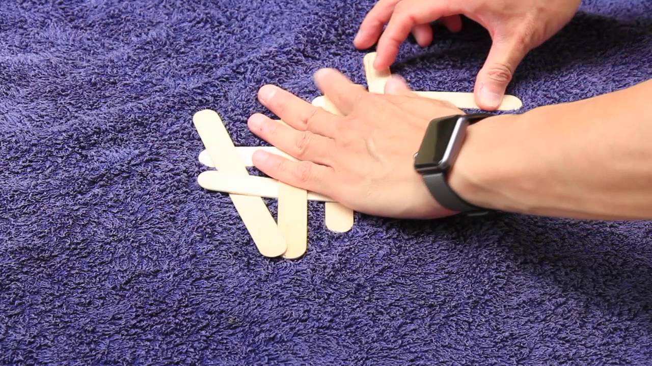 冰棒棍飛天骨牌技巧