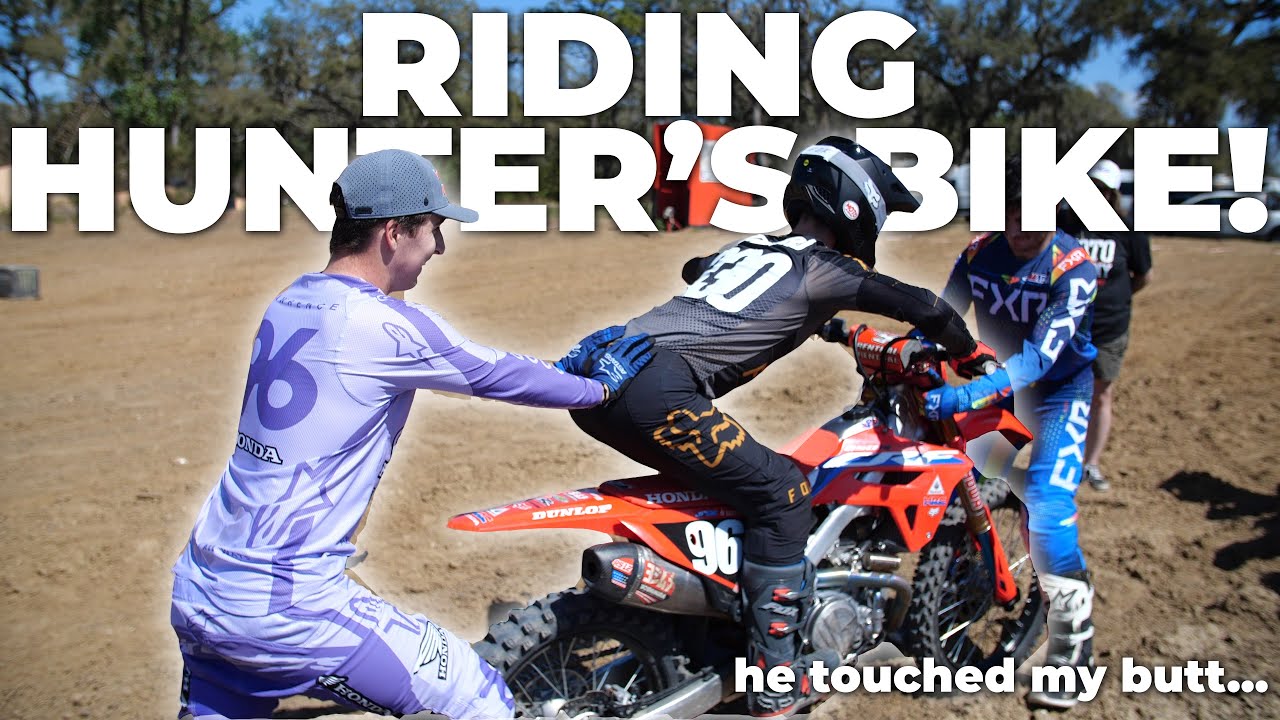 I Rode Hunter Lawrence's Factory 250!