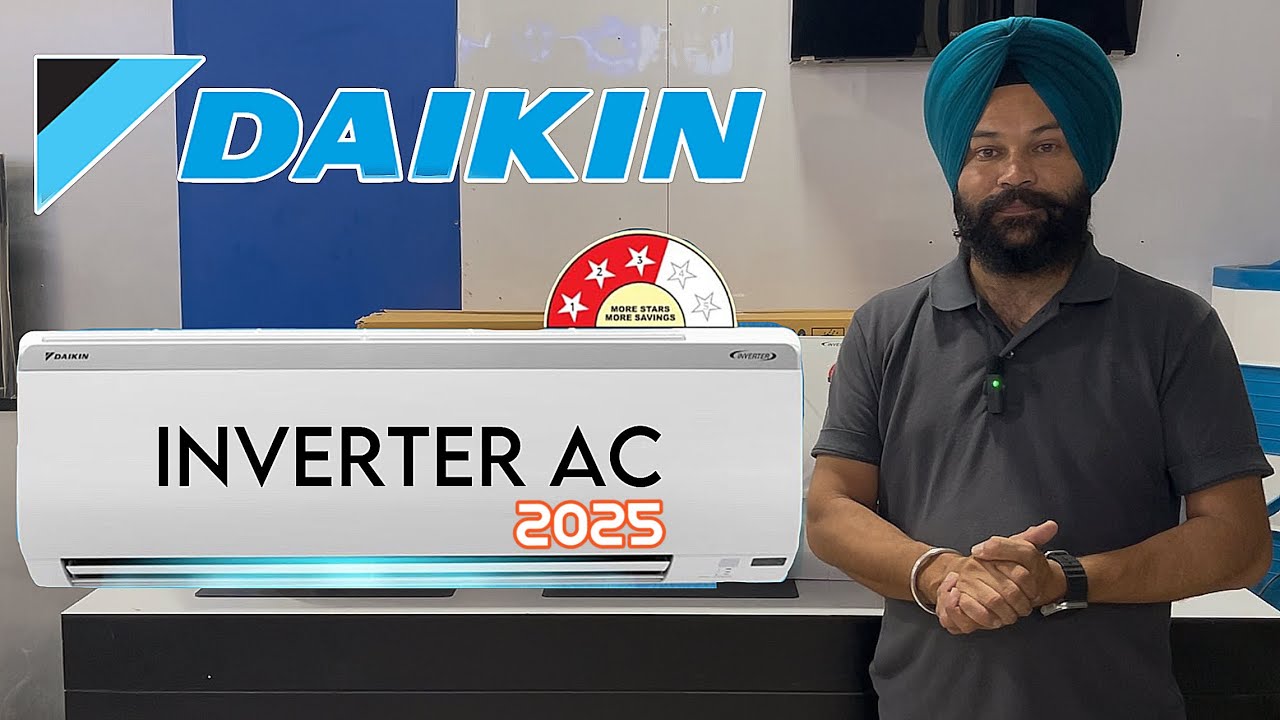 Daikin FTKC50UV16V _ 1.5 ton 3 star Inverter AC Full  Features and Review 2025