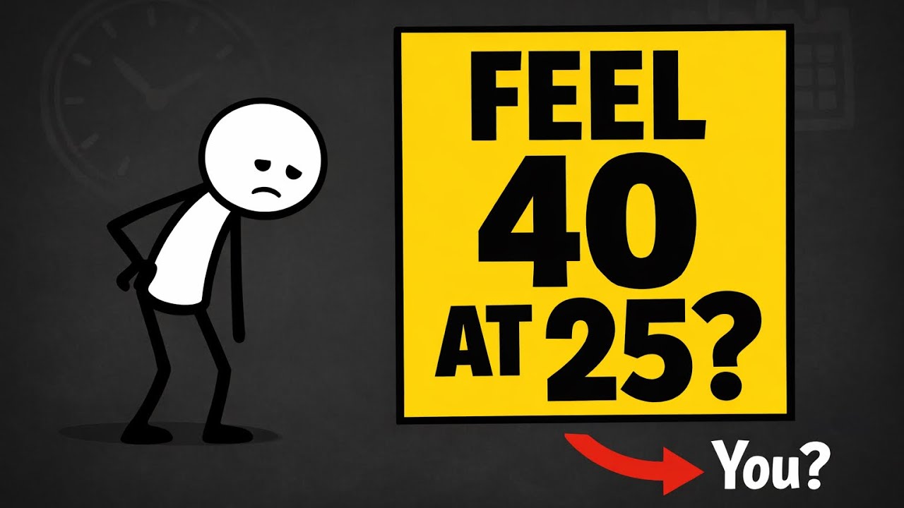 People Who Feel 40 At Age 25 (And Can’t Explain Why)