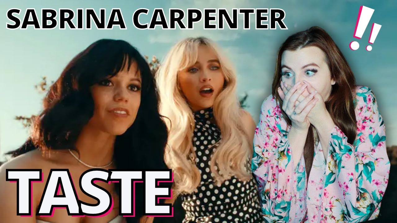 THEY'RE ZOMBIES?! | Reaction to Sabrina Carpenter - Taste (Official Music Video)