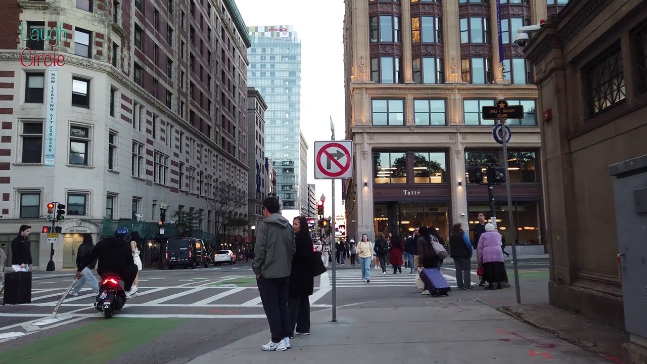 Park Street, Boston, Massachusetts, USA | Walking Tour