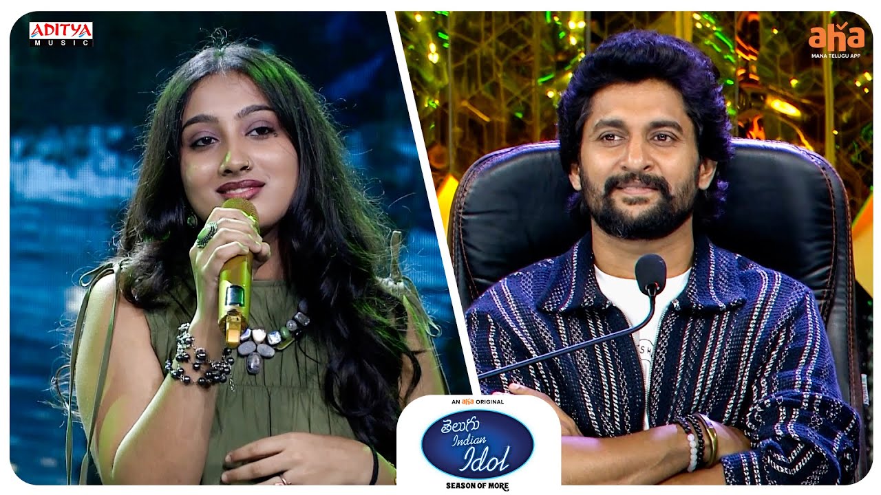 Telugu Indian Idol S3 | Chali Gaali Chuudduu Song by Abhigna | Nani, Thaman S, Karthik, Geetha