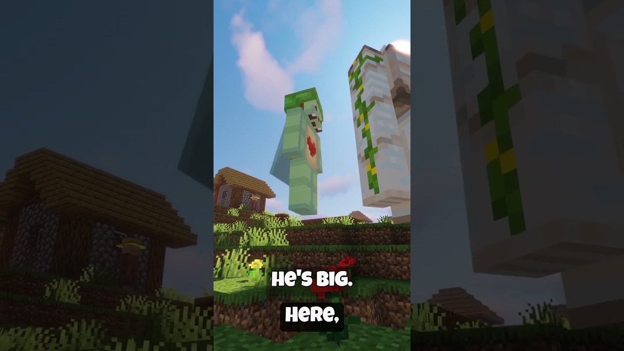 Quick Mod Reviews Day 3 - Pehkui Mod #shorts #minecraft