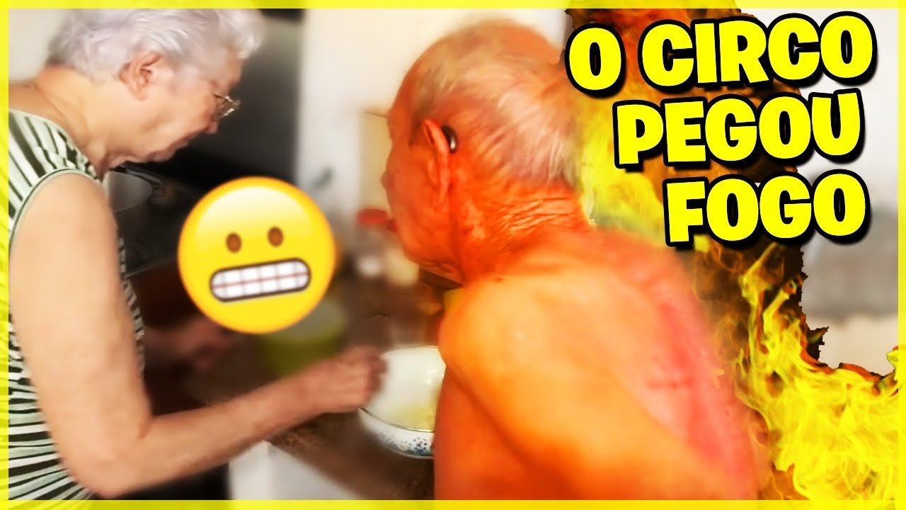 “DEU RUIM” VOVÔ FICA BRABO E JOGA A CEBOLA 🙀🙄