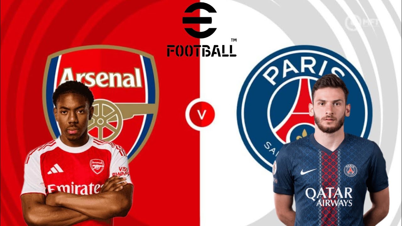 PSG VS ARSENAL MATCH HIGHLIGHT | EFOOTBALL MATCH |