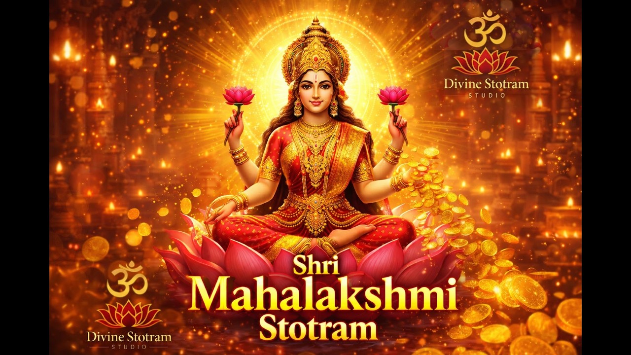 Listen Daily: Shri Mahalakshmi Stotram for Wealth, Success & Divine Blessings