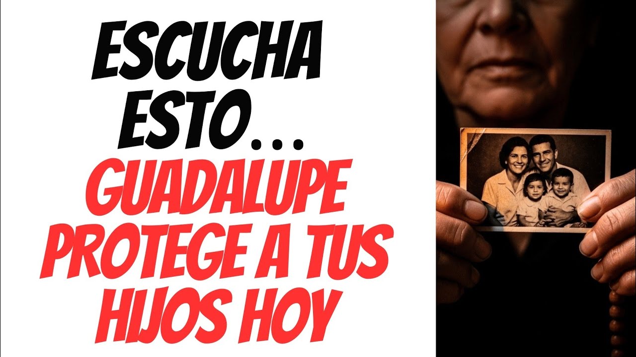 Bajo el rebozo de la Morenita encomendamos a los hijos que la distancia nos arrebató