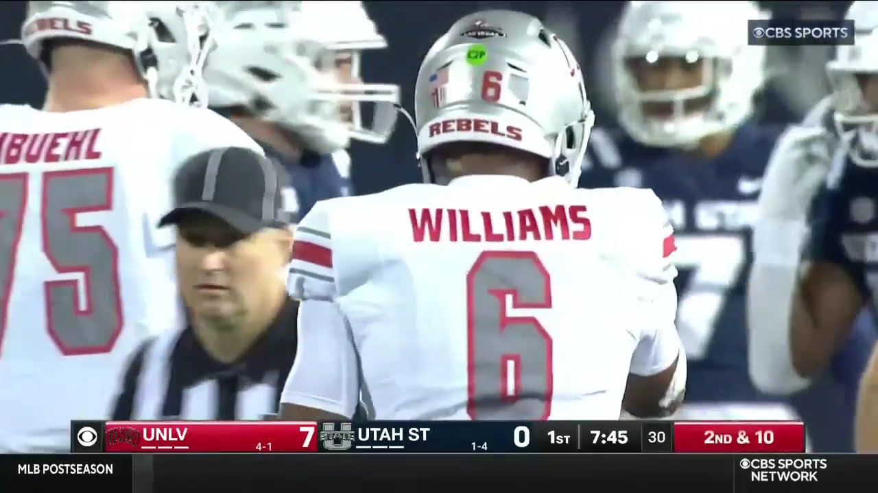 NCAAF 2024 UNLV at Utah State