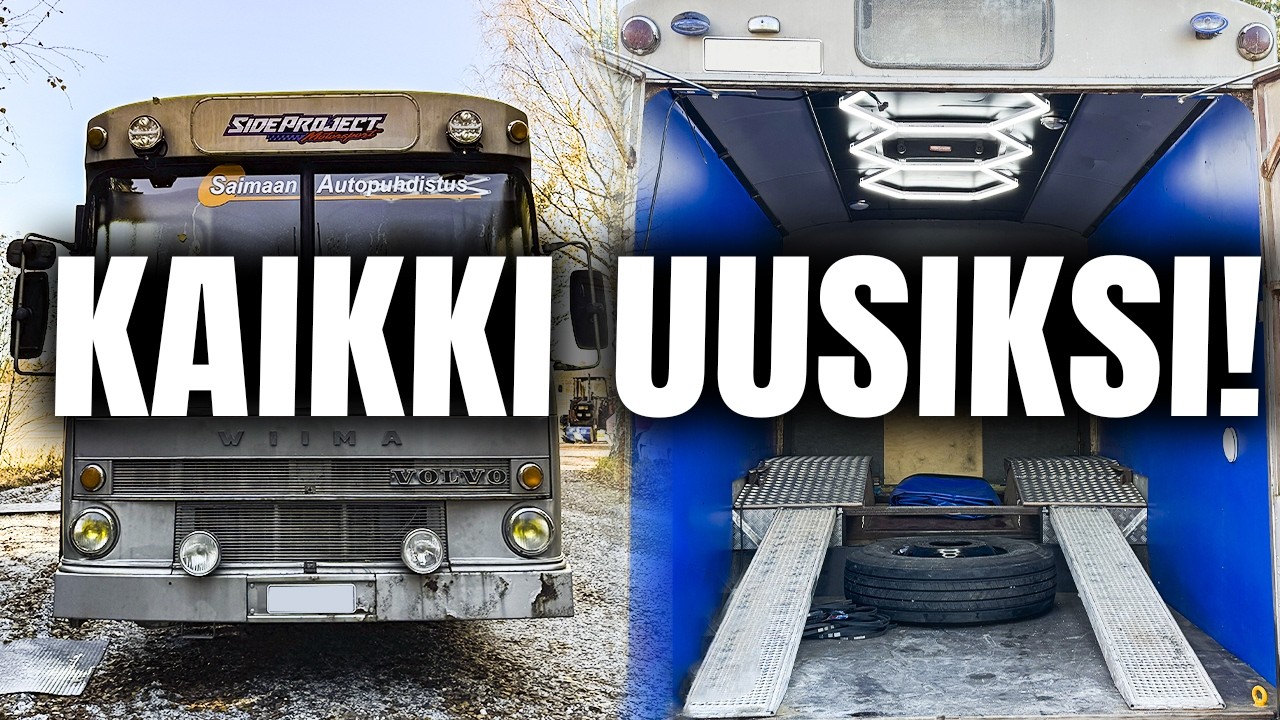 MOTORHOME KONTTISSA YLLÄTYS!