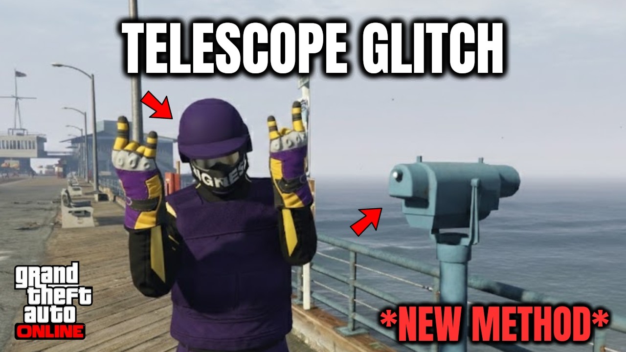 *NEW* TELESCOPE GLITCH GUIDE IN GTA5 ONLINE! (Helmet & Mask Glitch) ALL PLATFORMS!