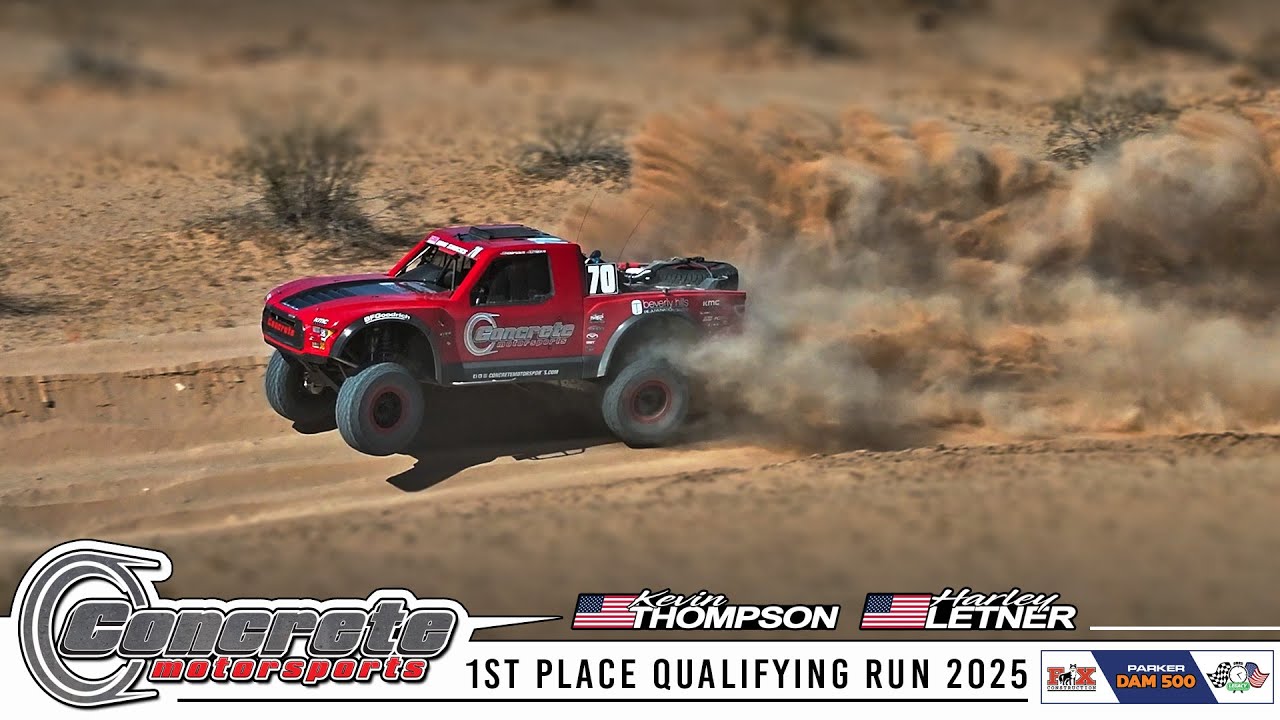 Concrete Motorsports || 1st Place Qualifying Run || Parker Dam 500 2025