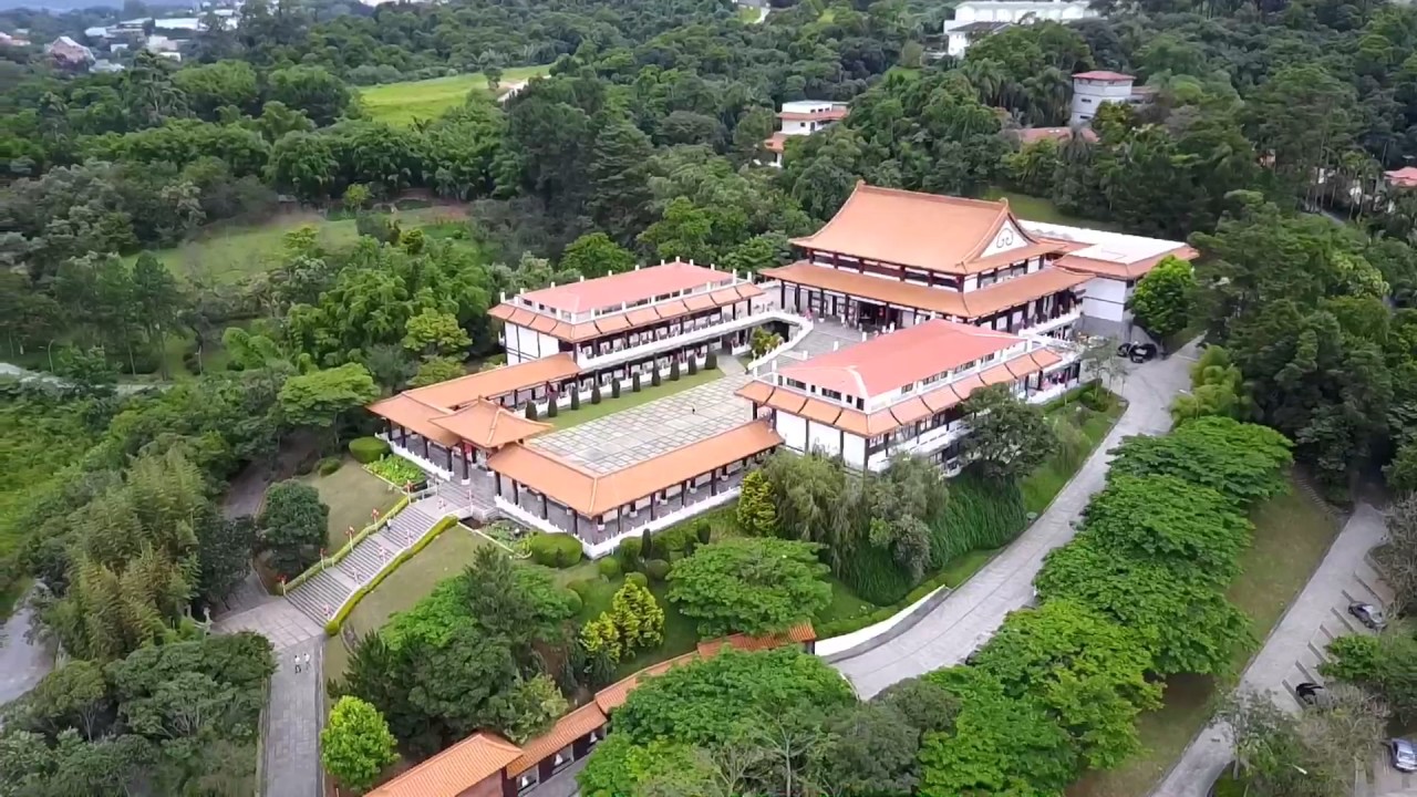 Templo Zu Lai - Vis&atilde;o A&eacute;rea