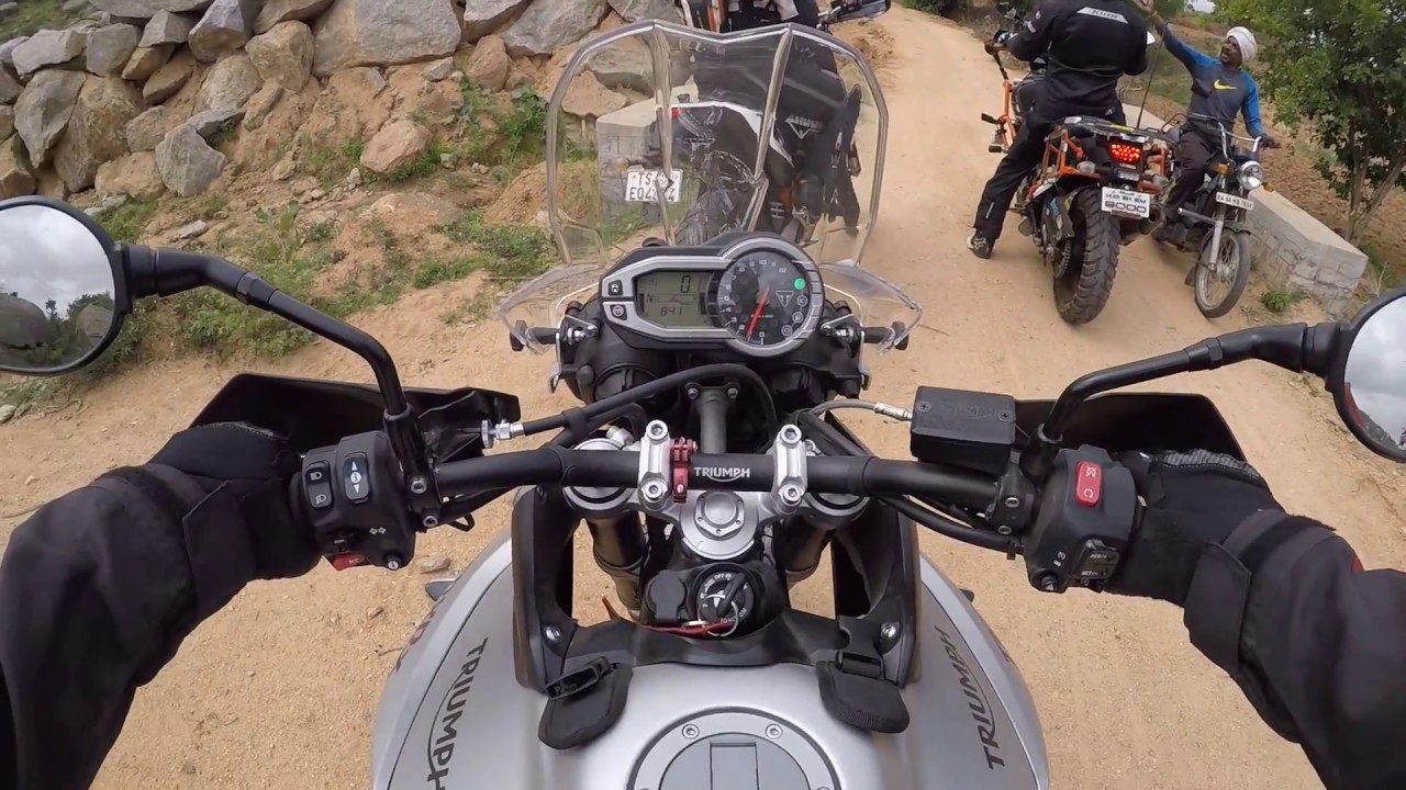 Offroading with My brand new Triumph Tiger 800 XRX 2017