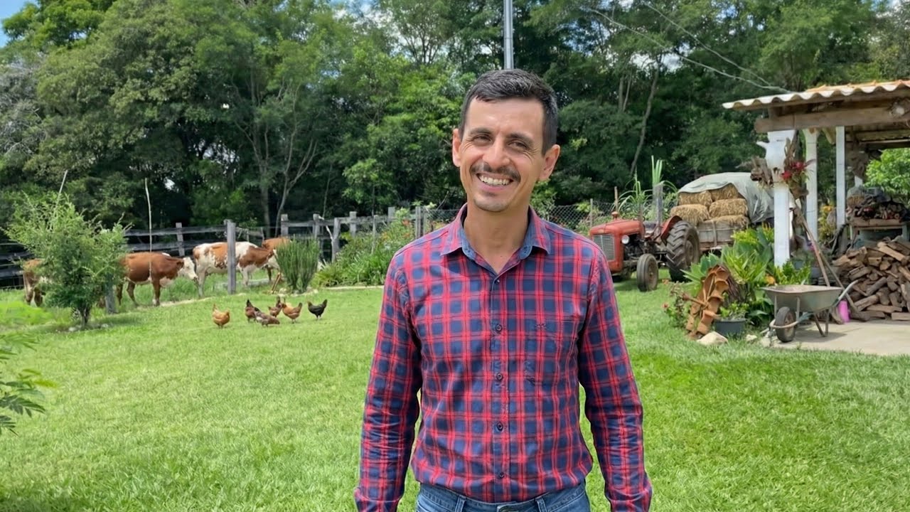 ELE DEIXOU A GRANDE SÃO PAULO E FOI MORAR NO SÍTIO EM MINAS