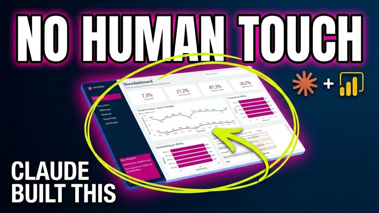 Claude Just Built My Entire Power BI Dashboard (No Human Touch)