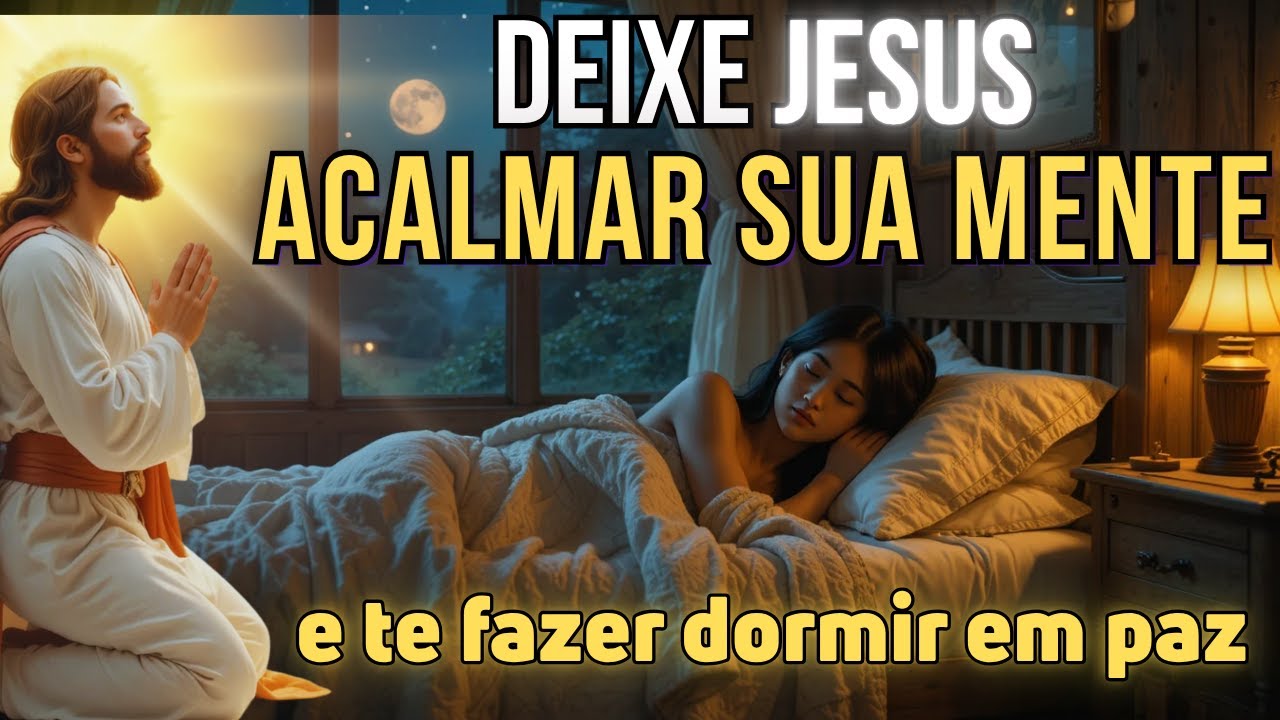 Ansiedade e Cansa&ccedil;o? 😔 Salmos Cantados para Dormir e Encontrar Paz | M&uacute;sica Gospel Relaxante